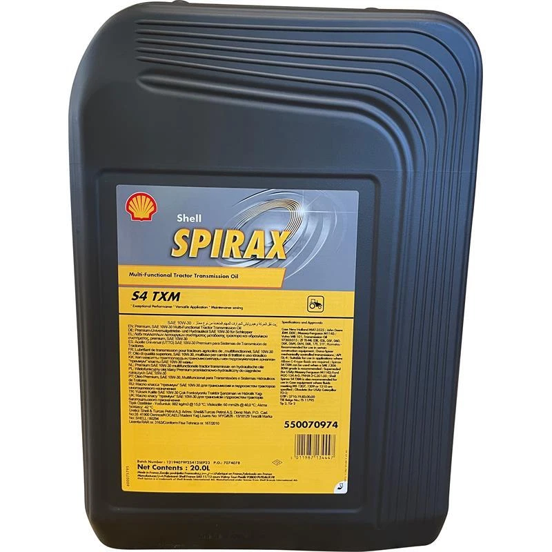 Shell Spirax S4 TXM 10W-30 20 Liter Universalöl (UTTO) ersetzt Donax TD 10W-30 - Bild 1 von 2