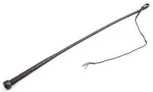 Equestrian Leather Fiber Stick Premium Quality Leather Riding Crops Spank Paddle - Picture 1 of 4