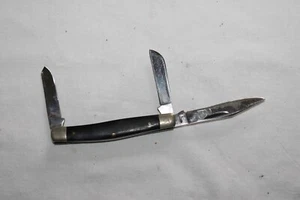 Queen Steel #38B 3 Blade Stockman Winterbottom Folding Pocket Knife - Picture 1 of 21