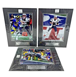 New England Patriots SB LIII 11x14 Matted Sealed Lot 3 Tom Brady Gronkowski Sony - Picture 1 of 24