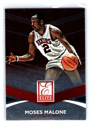 2014-15 Panini Donruss Elite #84 Moses Malone Philadelphia 76ers - Image 1 of 2