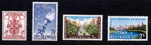 AUSTRALIA 1956 JUEGOS OLÍMPICOS MELBOURNE SG290/293 MNH - Imagen 1 de 1