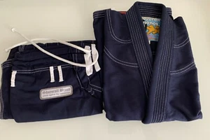 Shoyoroll The Yank Navy BJJ Jiu Jitsu Kimono Gi Size A1 - Picture 1 of 9