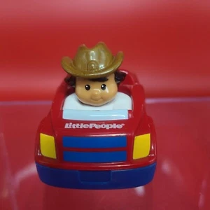 Fisher Price Little People Wheelie Red Pickup Truck 2009 T5629 - Picture 1 of 8