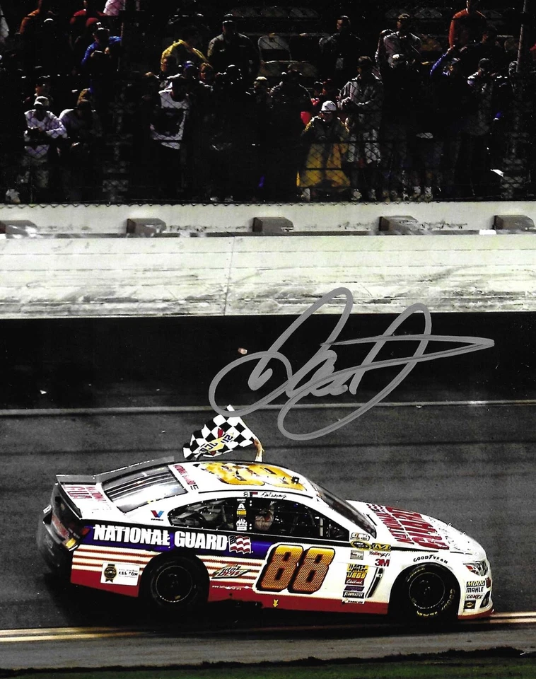 Dale Earnhardt Jr Daytona 500 Race 2014 2x ganador firmado automático 8x10 foto certificado de autenticidad Foto 1 de 1