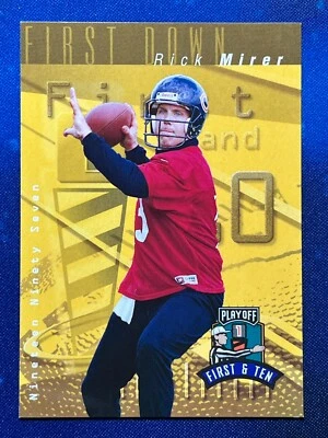 1997 Playoff First & Ten Football #114 Rick mirer Chicago Bears - Image 1 of 2