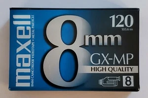 Maxell 8mm GX-MP 120 8mm TAPE - Photo 1 sur 6