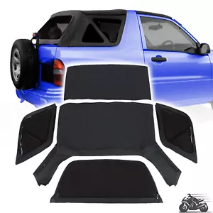 Replacement Soft Top with Tinted Window For 99-2004 Suzuki Vitara Chevy Tracker - Picture 1 of 19