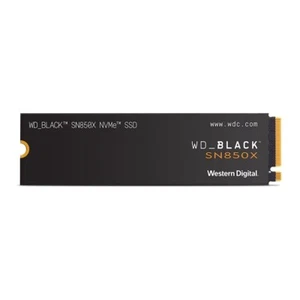 SSD interno para juegos WD BLACK 1 TB SN850X NVMe Gen4 PCIe M.2 2280 WDS100T2X0E - Imagen 1 de 3
