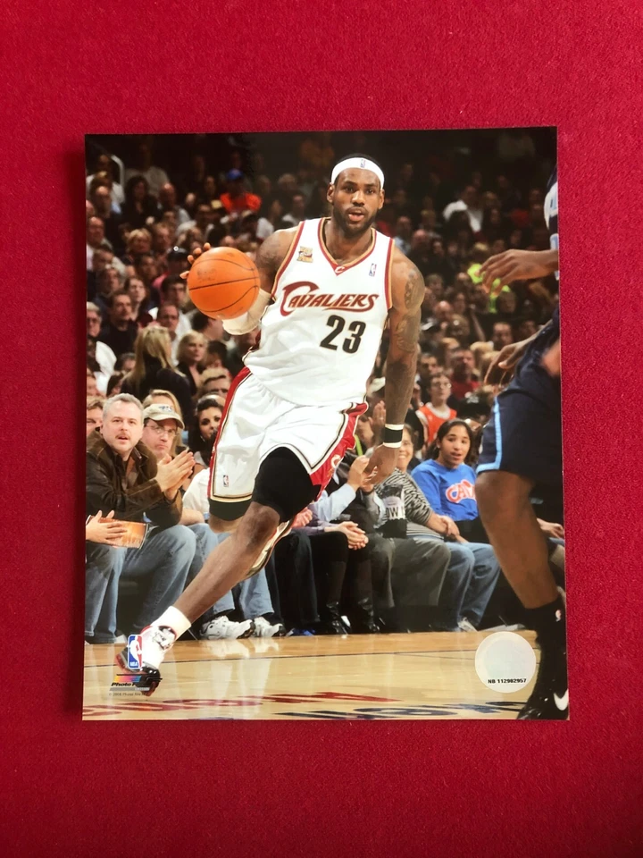 LeBron James (Cavaliers), Licensed, Photo File  8" x 10" Color Photo (Vintage)  - Image 1 of 1