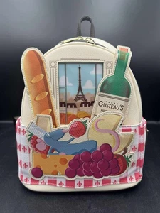 Raro Mini Zaino Disney Parks Loungefly Ratatouille 15° Anniversario - Foto 1 di 6