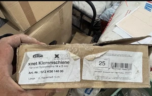 86 Stk Kermi x-net C21 Klemmschiene 14 mm SFZKS014000 - Bild 1 von 1