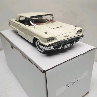 Chevy Impala SS 409 1961 convertible escala 1:18 modelo fundido a presión crema Sun Star Foto 1 de 4