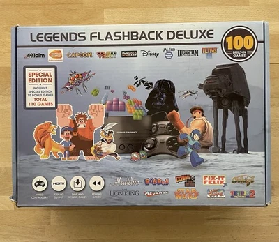 Consola AtGames Legends Flashback Deluxe Edición Especial más Cable HDMI Foto 1 de 4
