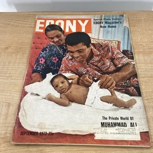 Ebony Magazine Muhammad Ali September 1972 - Imagen 1 de 6