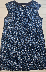 Coldwater Creek Women Polka Dot Sleeveless Dress Size 2X - Picture 1 of 10