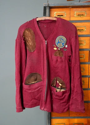 Suéter Winchester Trap Shooting Chaqueta con Cremallera Para Hombres L EE. UU. 50’s Caza Foto 1 de 4