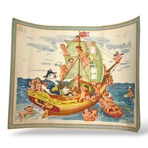 1940s Swan Swanny Soap Advertisement Colorful Print Lever Brothers 12" x 15" - Picture 1 of 6