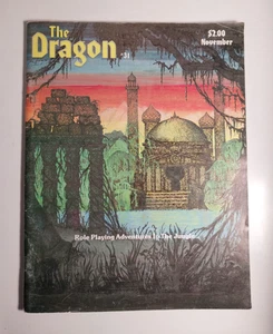 Vintage Dragon Magazine #31 Dungeons & Dragons November 1979 Very Good Condition - Picture 1 of 18