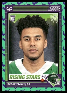2024 Score-A-Treat Rising Stars Green Bats Jordan Travis New York Jets #31 - Bild 1 von 2