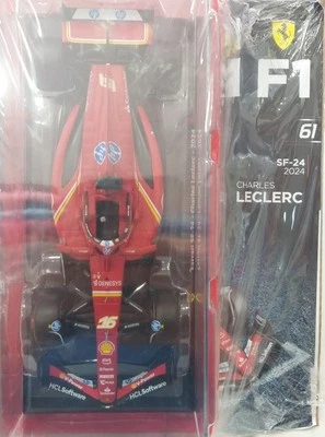 LE GRANDI FERRARI F1 Ferrari SF-24 di Charles Leclerc del 2024 IN SCALA 1:24 - Immagine 1 di 4