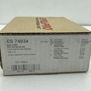 Juego de pernos de culata de motor Fel-Pro ES 74034 ES74034 - Imagen 1 de 4