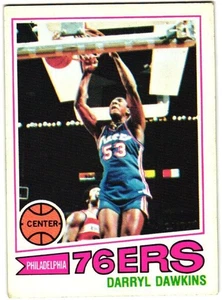 1977-78 Topps Darryl Dawkins (RC) White Back #132- EX - Picture 1 of 2