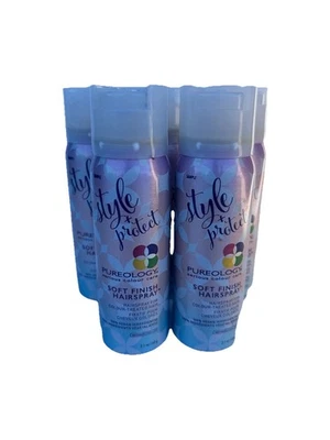 Pureology Style + Protect Soft Finish Hairspray Travel Size 2.1oz x 5 - Image 1 of 4
