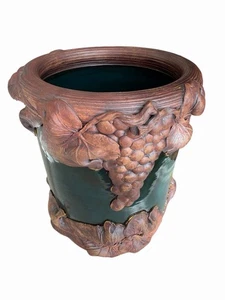 Vintage Terrafirma Keramik signiert handgemacht Weinkühler/Utensilienhalter - Bild 1 von 8