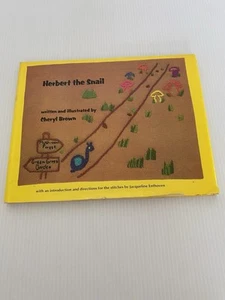 VTG  CHERYL BROWN HERBERT THE SNAIL HC BOOK - Bild 1 von 6