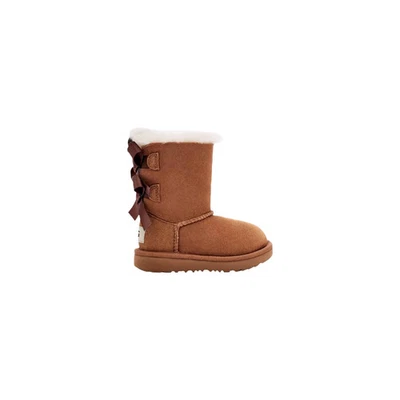 UGG Bailey Bow II Chestnut 1017394T-CHE Toddler - Image 1 of 4