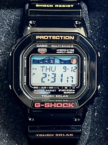 Casio G-SHOCK G-LIDE GWX-5600-1JF Tough Solar Radio Tide Graph Men Watch NEW - Picture 1 of 8