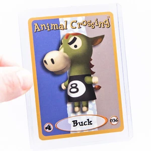 Nintendo GameCube ANIMAL CROSSING Serie 1 e-Reader BUCK Tarjeta de Personaje 036 - Imagen 1 de 7