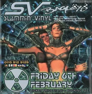 slammin vinyl 6.2.98 dj spinback rave cassette tape @ bagleys - Picture 1 of 2