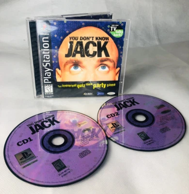 Video Game Playstation 1 PS1 You Dont Know Jack CD Vintage Retro - Image 1 of 4