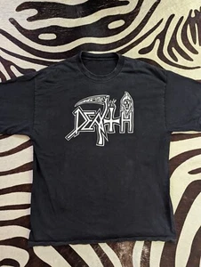 Vintage Rare Death Band Crusade Of Brutality Tour T-Shirt Size XL Metal Proto Punk - Bild 1 von 4