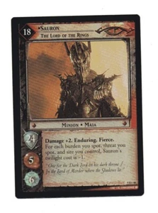BT's LOTR TCG Reflections FOIL Sauron 9R+48 Never been played Mint/NM - Picture 1 of 2