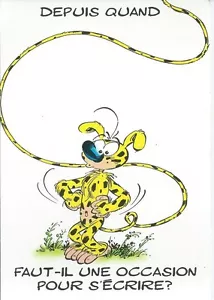 CPM - Carte Postale MARSUPILAMI - " ILLUSTRE par FRANQUIN " ED TOUCAN - Réf 33 - Imagen 1 de 2