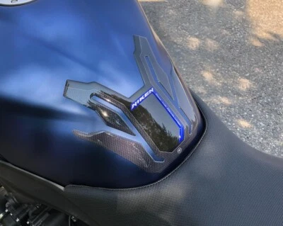 LABELBIKE ADESIVO per SERBATOIO in RESINA gel doppio 3D compatibile per MOTO YAMAHA NIKEN