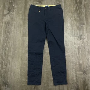 Ralph Lauren Mädchen klassische Chinohose marineblau dünnes Bein Größe 14 - Bild 1 von 4