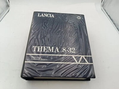 Manuale officina Lancia Thema Ferrari 8.32 seconda serie completo originale 1986 - Immagine 1 di 4