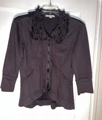 Chaqueta Prairie Underground Cremallera Corta Cuello Trapo Marrón Manga 3/4 Talla S. d624 Foto 1 de 4