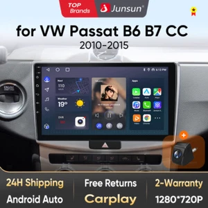 32G Android 13 Autoradio CarPlay Kam Navi RDS Für VW Passat B6 B7 CC Magotan DE - Bild 1 von 11