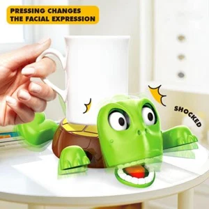 Turtle Coaster with SURPRISE ACTION GetsExtraCute As A Cup Holder DE - Picture 1 of 17