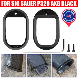 Alluminum Magwell for Sig Sauer P320 AXG Black^^Hunting part - Picture 1 of 8