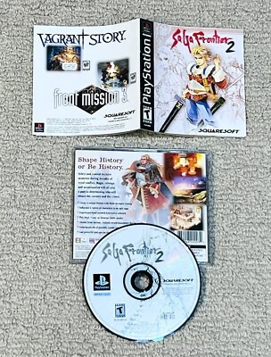 SaGa Frontier 2 + Tarjeta de Registro - Juego Completo PlayStation 1 PS1 EN CAJA ORIGINAL Foto 1 de 4