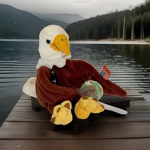 Botella de Coca Cola Plush Eagle 1999 Reegle EE. UU. Internacional con etiquetas #0211 - Imagen 1 de 16