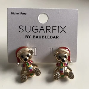 Sugarfix by Baublebar Weihnachten Urlaub Bär Ohrhänger Neu mit Etikett - Bild 1 von 2