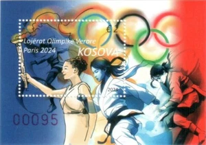 Kosovo Stamps 2024. The Summer Olympics - Paris 2024. Block MNH - Picture 1 of 1