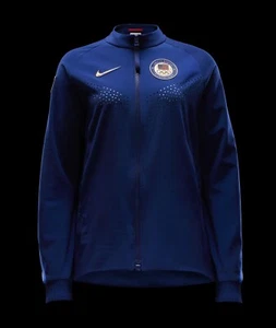 Nike Paris 2024 Team Issued USA Paralympic Podium Jacket Women's Large $400 NWT - Picture 1 of 7